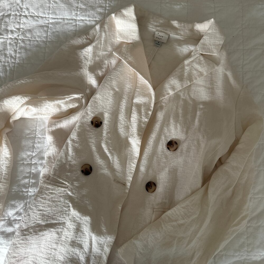 A New Day Cream Blazer